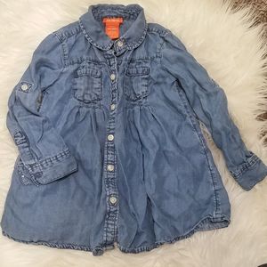 4⭐$10 Soft Joe Fresh Long tunic/dress button down.